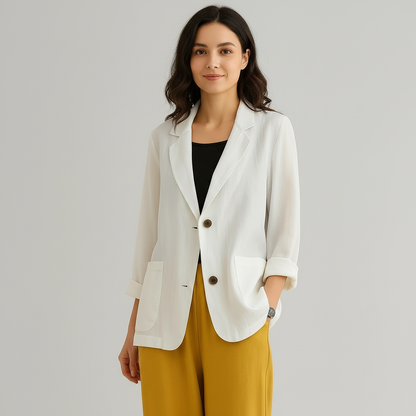 Lente Blazer Luchtige Zomerjas voor Vrouw - StudioMarella