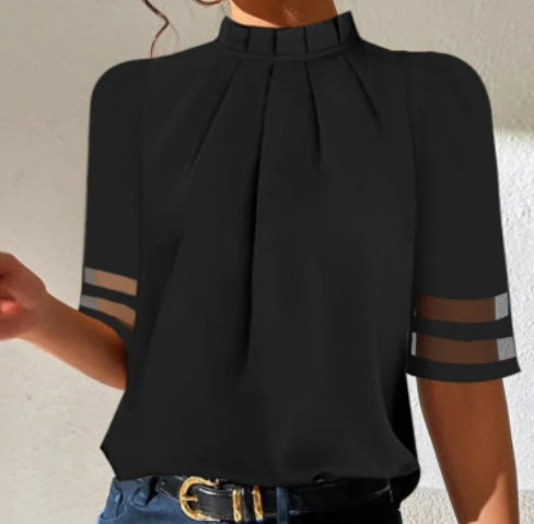 Vrouwelijke Casual T-shirt Klassiek Modern Design - StudioMarella