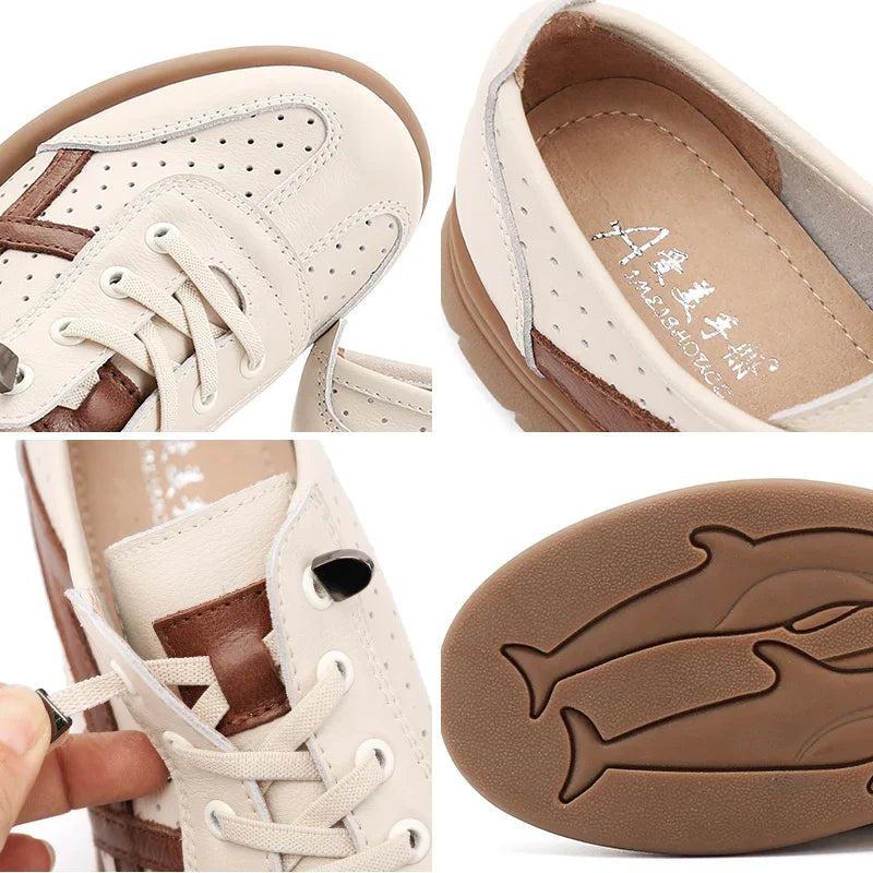 Lederen Schoenen Casual Lente Stijl voor Mannen