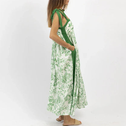Zomerjurk Bloemenprint Vrouwenjurk Aloha Stijl
