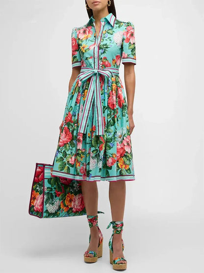Zomerjurk Prisma Print Vrouwelijke Jurk - StudioMarella