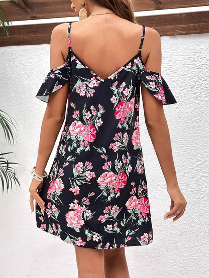 Zomerjurk Vrouwelijk Bloemenprint Jurk