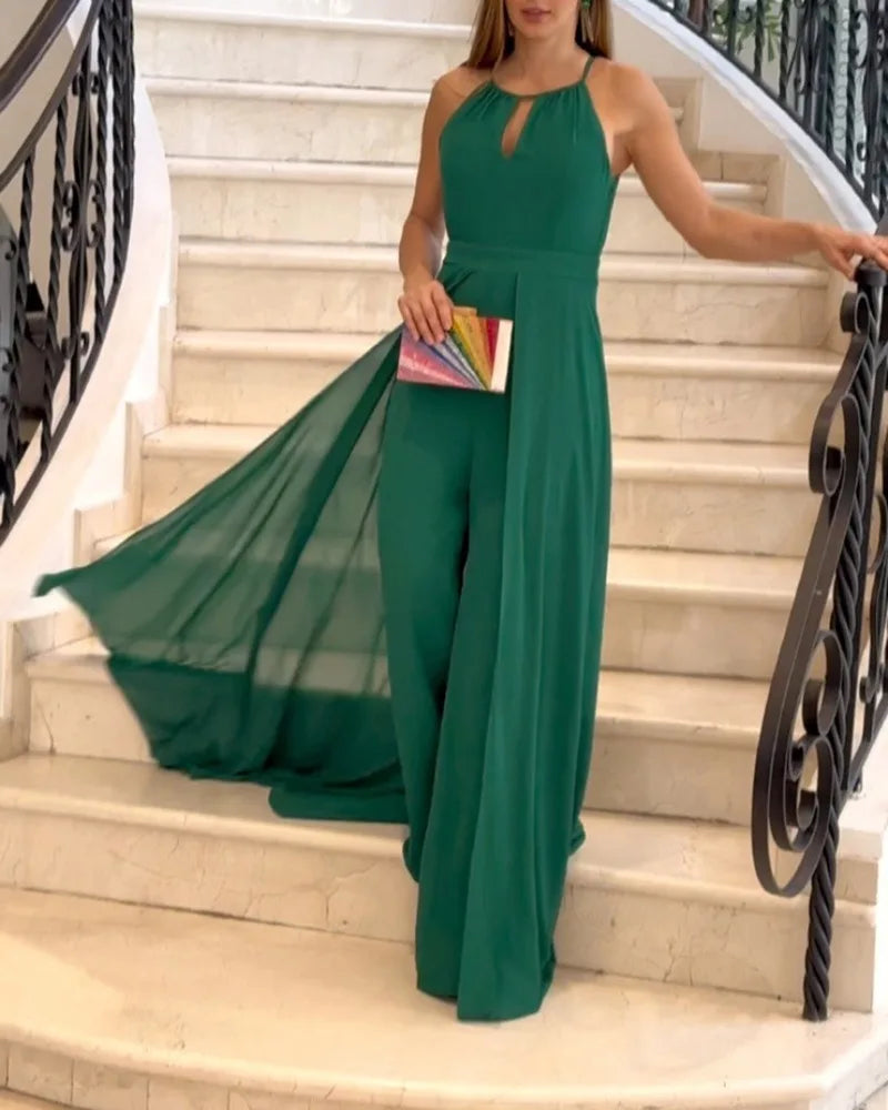 Lente Jumpsuit Asymmetrisch Elegant Design - StudioMarella