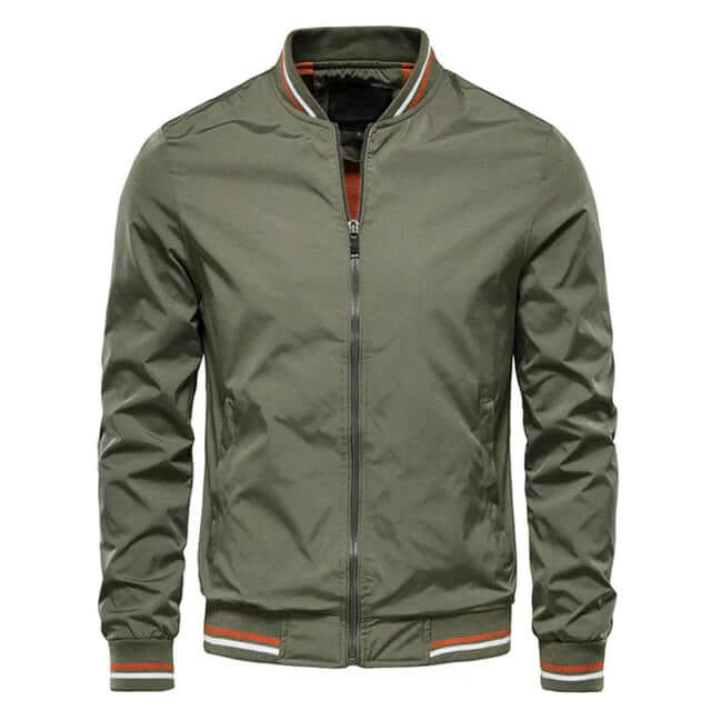 Heren Bomberjack Slim Fit Lente Zomerjas Lichtgewicht