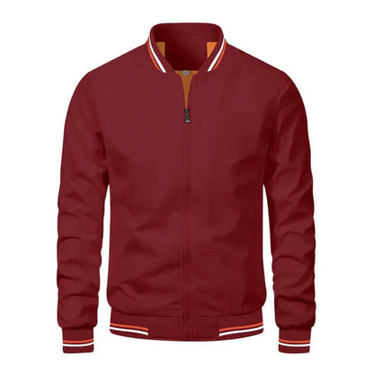 Mannen Bomberjack Slim Fit Lente Zomerjas