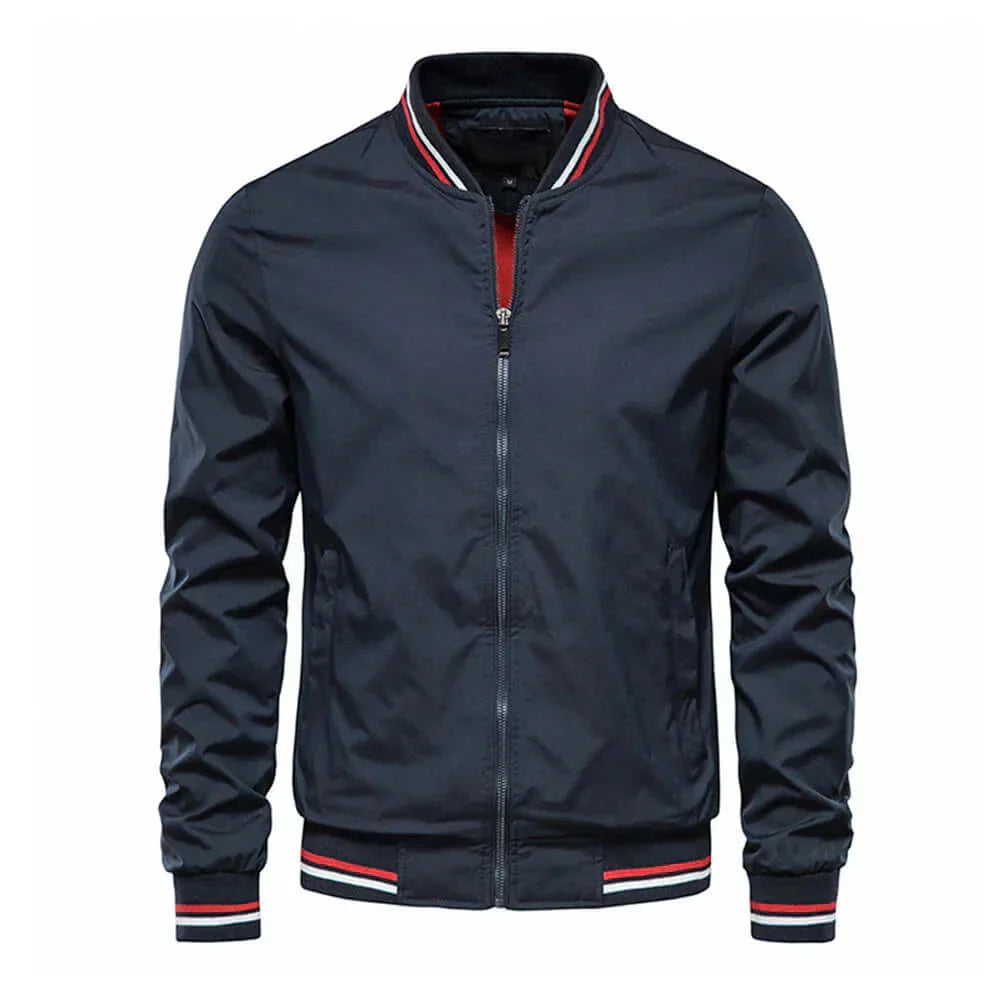 Heren Bomberjack Slim Fit Lente Zomerjas Lichtgewicht - StudioMarella