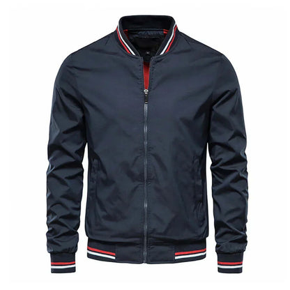 Heren Bomberjack Slim Fit Lente Zomerjas Lichtgewicht - StudioMarella