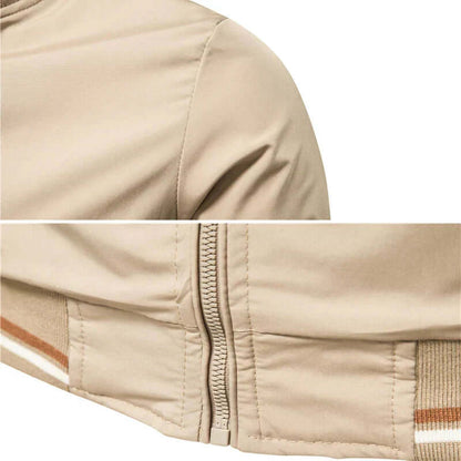 Heren Bomberjack Slim Fit Lente Zomerjas Lichtgewicht