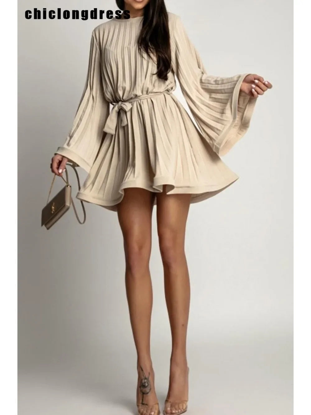 Blauwe Zomerjurk Elegant en Luchtig