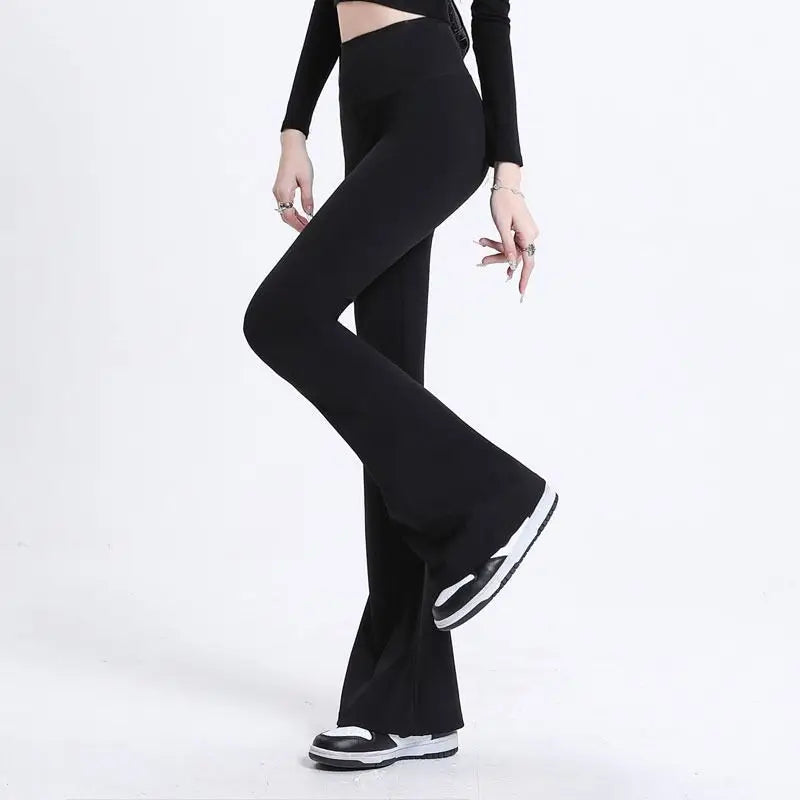 Slanke Yoga Legging Micro Flare Sportief Model - StudioMarella
