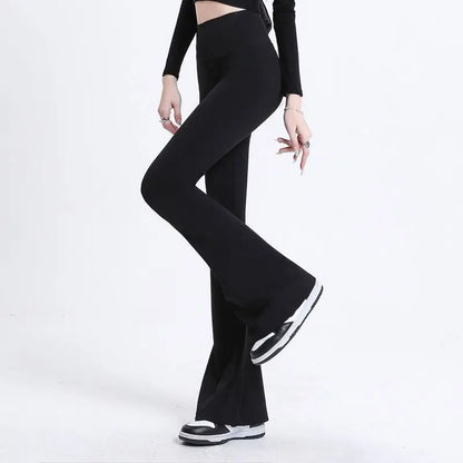 Slanke Yoga Legging Micro Flare Sportief Model
