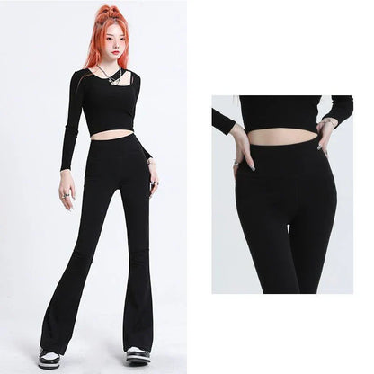 Slanke Yoga Legging Micro Flare Sportief Model