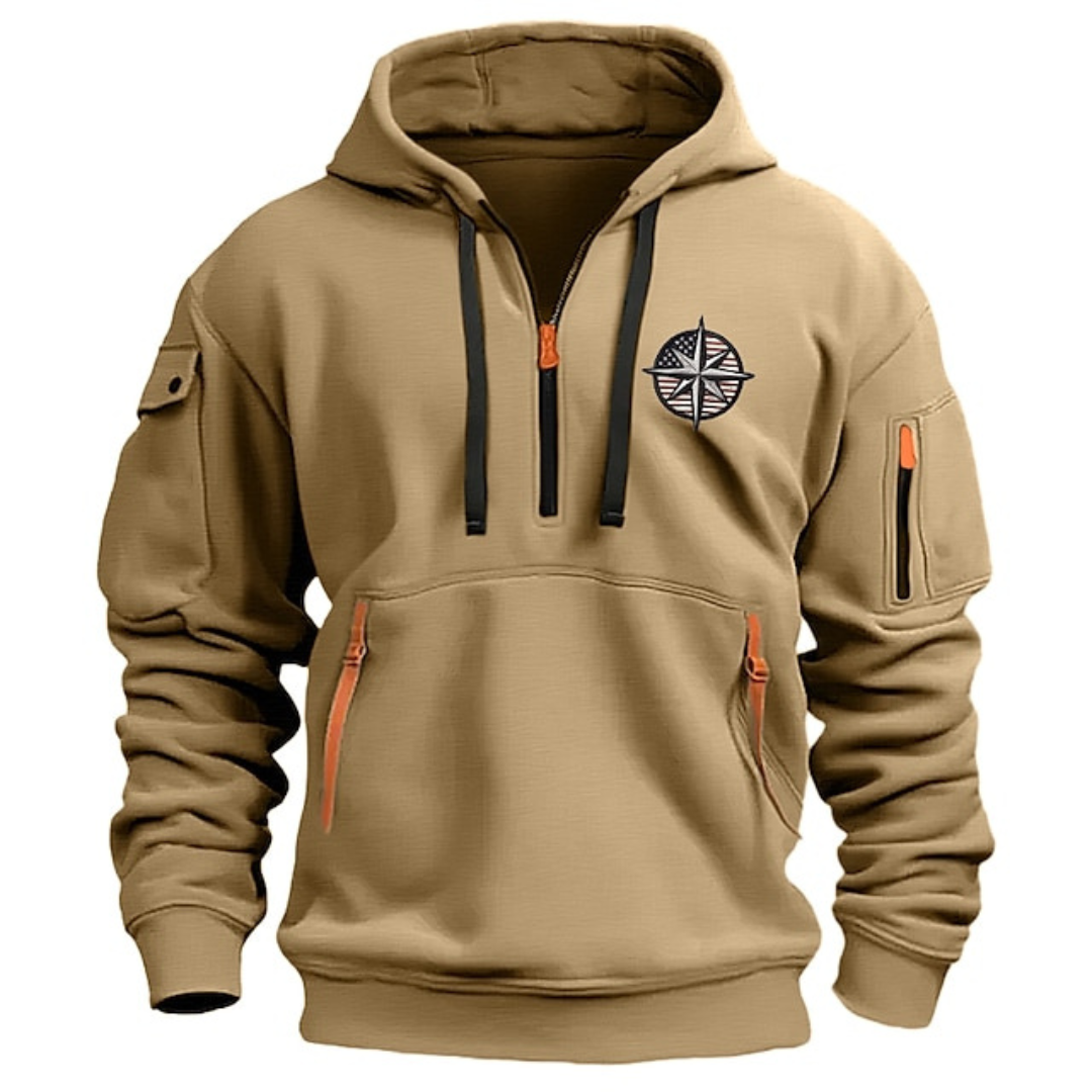 Leo Heren Hoodie | Zachte Katoenmix, Stijlvol Comfort 1