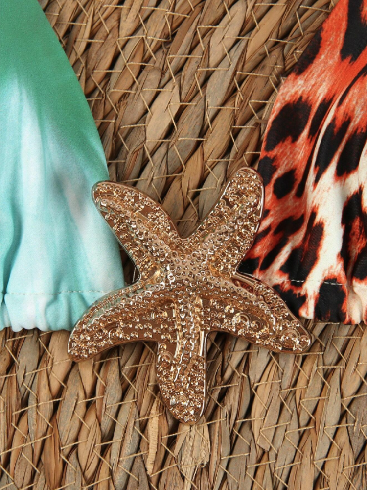 Tropische Bikini Set 3-Delig Zomer Badmode