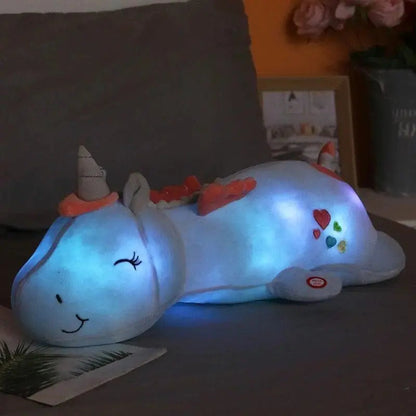 Lichtgevende Pluche Eenhoorn met LED-verlichting voor Kinderen – Knuffel & Nachtlampje in Één