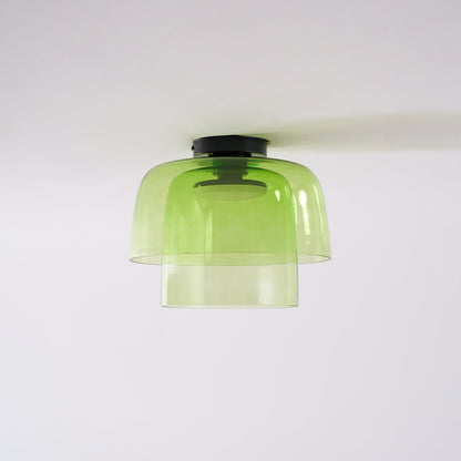 Meerlagige Glazen Plafondlamp — Modern Design Verlichting voor Slaapkamer en Woonkamer