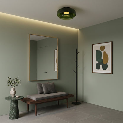 Meerlagige Glazen Plafondlamp — Modern Design Verlichting voor Slaapkamer en Woonkamer