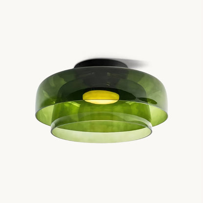 Meerlagige Glazen Plafondlamp — Modern Design Verlichting voor Slaapkamer en Woonkamer