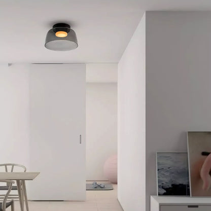 Meerlagige Glazen Plafondlamp — Modern Design Verlichting voor Slaapkamer en Woonkamer