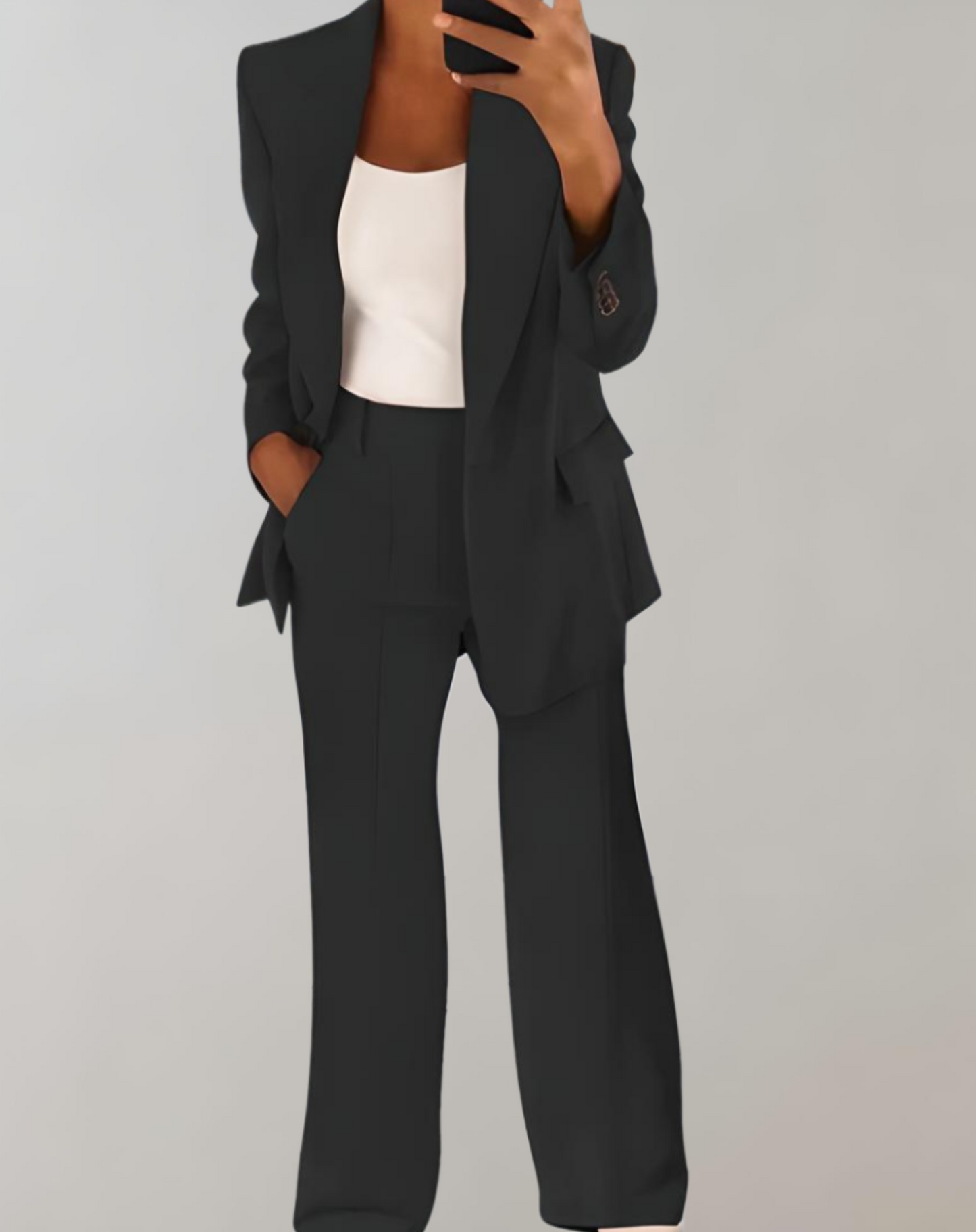 Blazer Broek Set 2-delig voor Dames