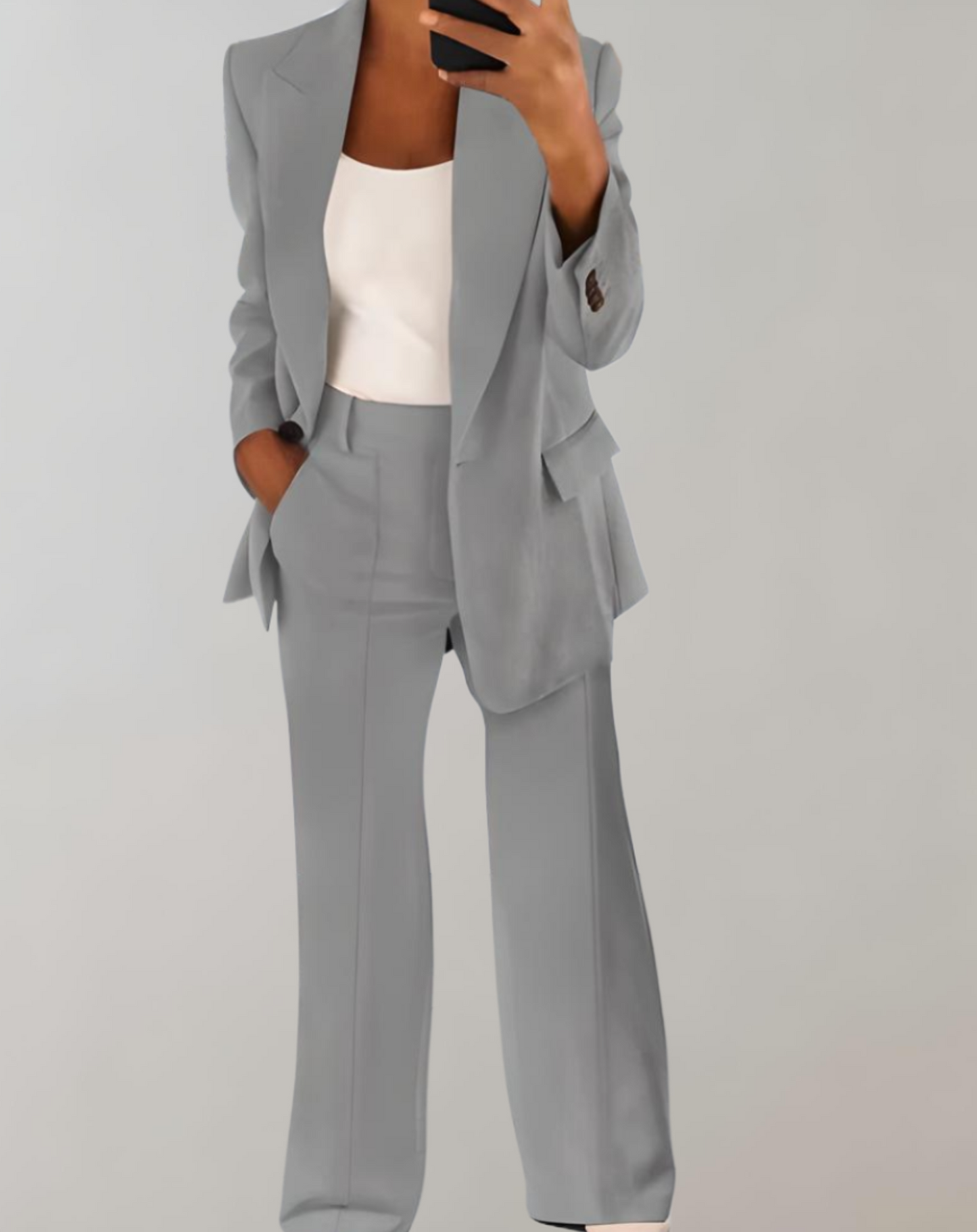 Blazer Broek Set 2-delig voor Dames