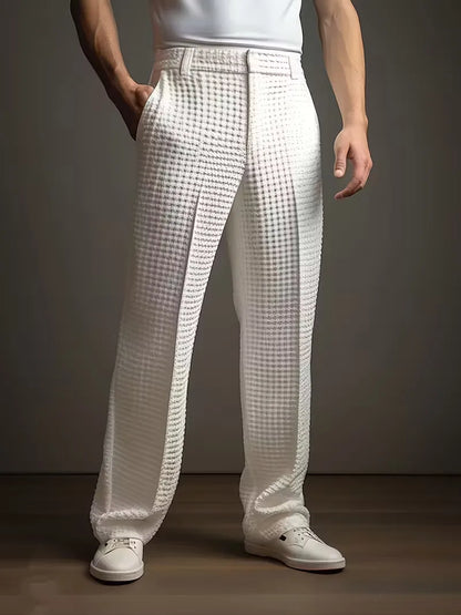 Lichte Broek Rechte Pijpen Comfortabel Zijzakken - StudioMarella