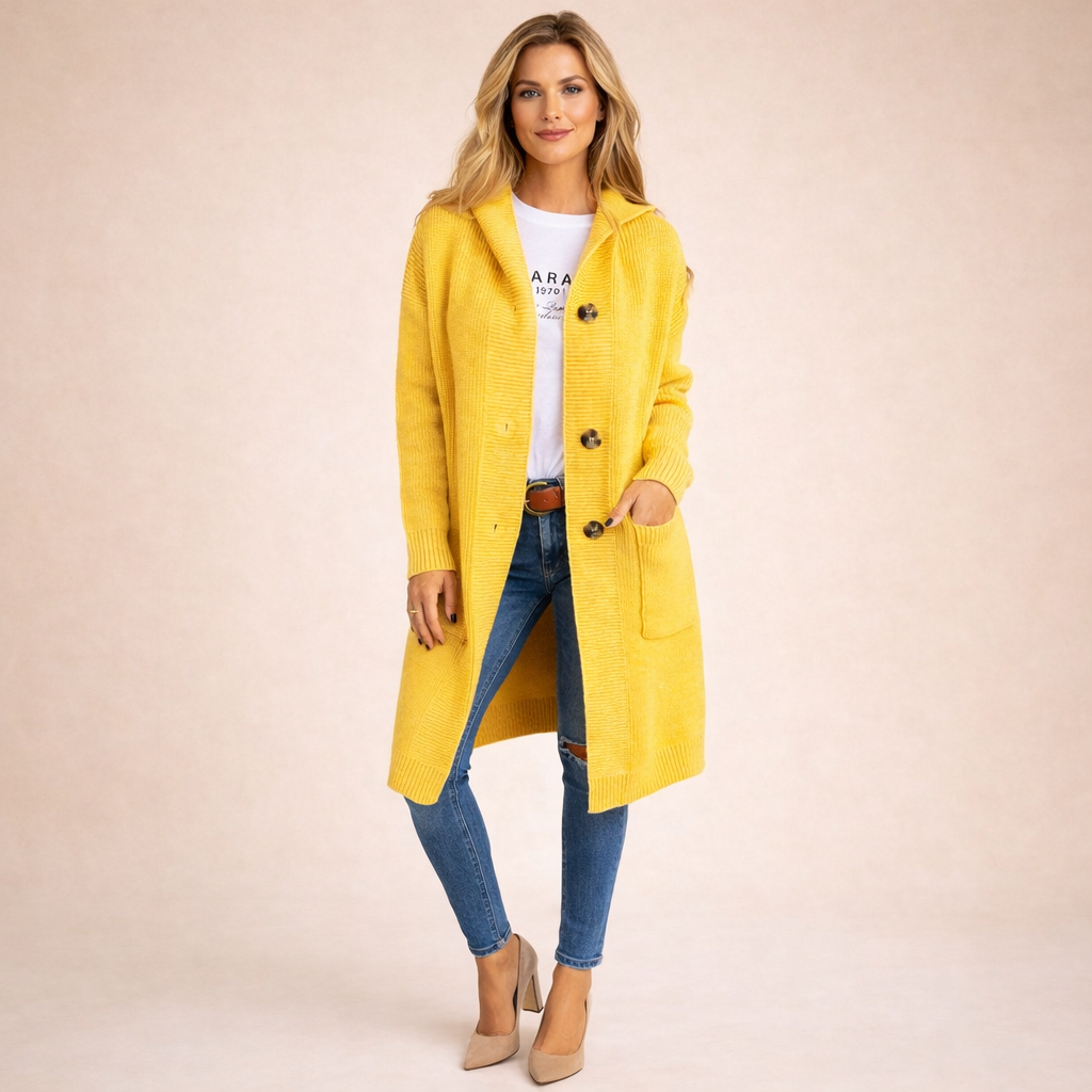 Lieke | Cardigan lungo, comodo ed elegante 1
