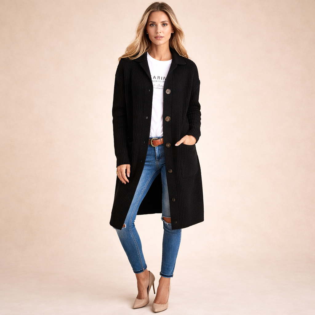 Lieke | Cardigan lungo, comodo ed elegante 2