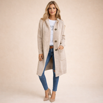 Lieke | Cardigan lungo, comodo ed elegante 3