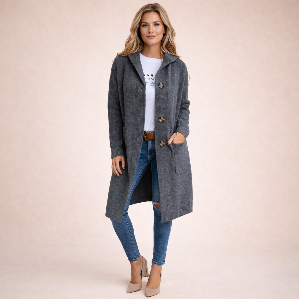 Lieke | Cardigan lungo, comodo ed elegante 4