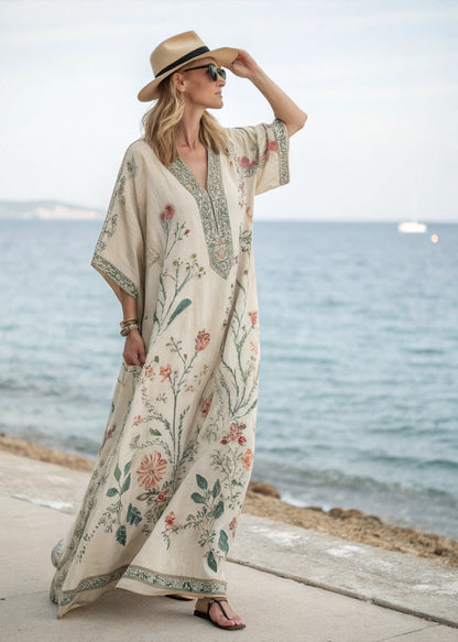 Lieke | Kaftanjurk in elegante en bohemienstijl 1