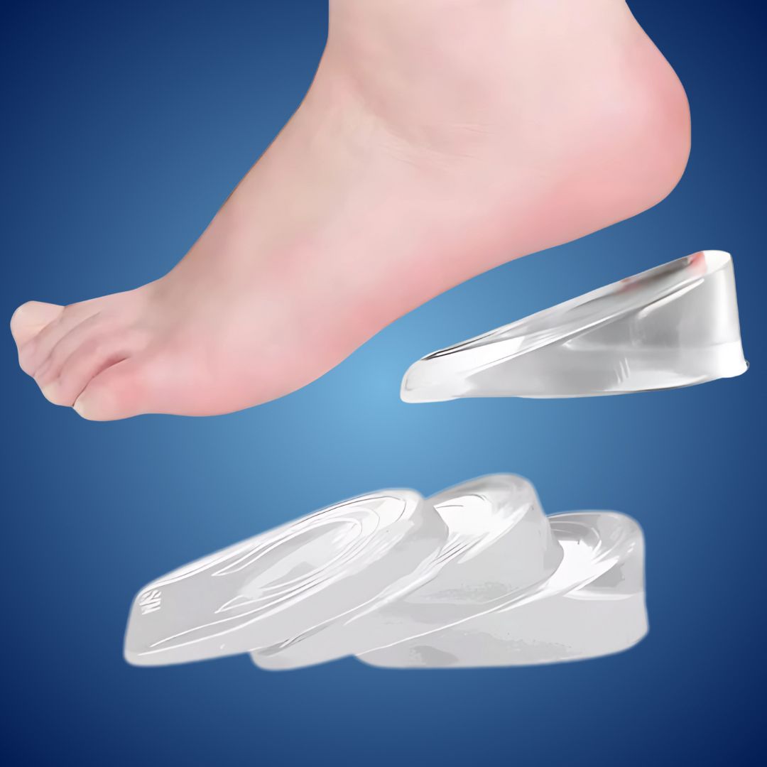 Siliconen Gel Hielkussens voor Lengteverhoging en Pijnverlichting – Anatomisch Comfort