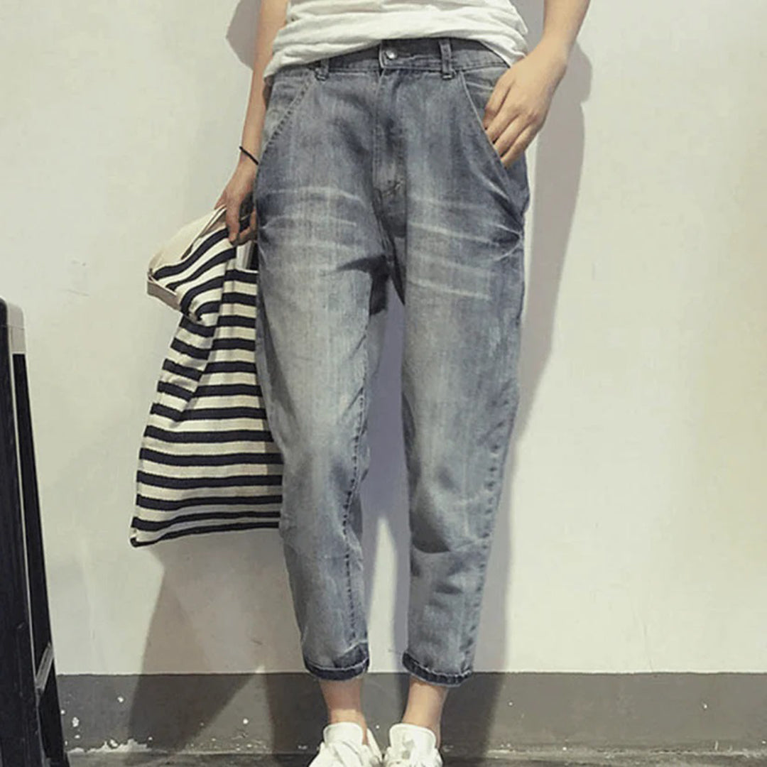 Dames Boyfriend Jeans Comfortabel Losse Fit - StudioMarella