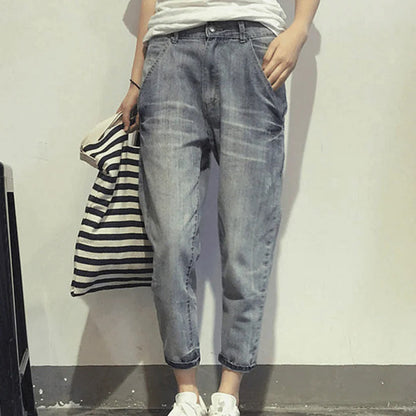 Dames Boyfriend Jeans Comfortabel Losse Fit - StudioMarella