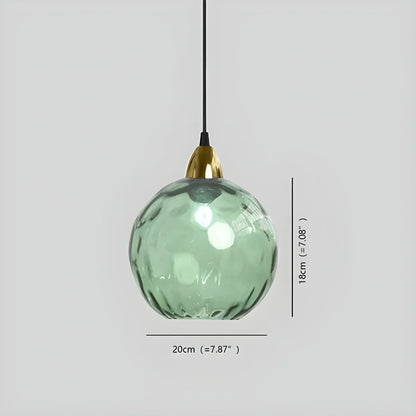 Hanglamp Glas E26 20 cm Grijs Eettafel Woonkamer Slaapkamer Rookglas Bollamp Pendellamp Sfeerverlichting