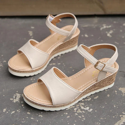 Zomer Sandalen Sleehak voor Dames