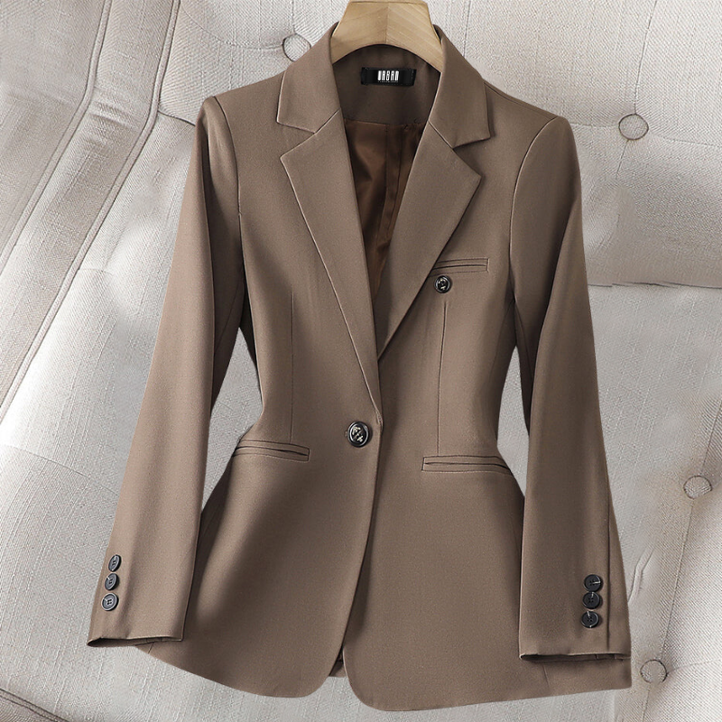 Vrouwelijke Blazer Tijdloos Casual Stijl Greta Model