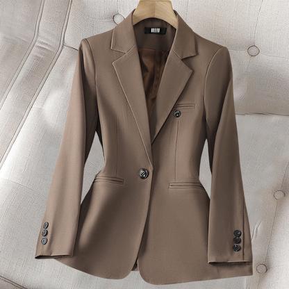 Vrouwelijke Blazer Tijdloos Casual Stijl Greta Model