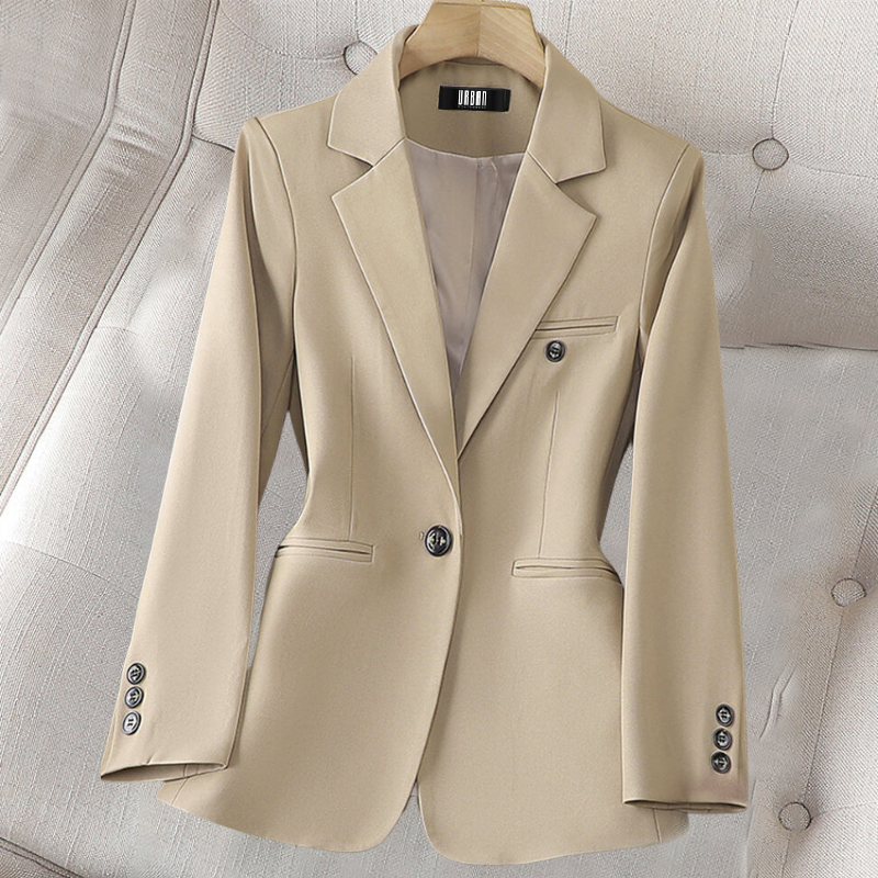 Vrouwelijke Blazer Tijdloos Casual Stijl Greta Model