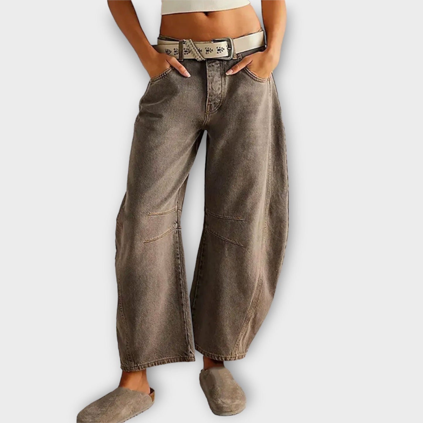 Lina Jeans Comfortabele Stijlvolle Damesspijkerbroek