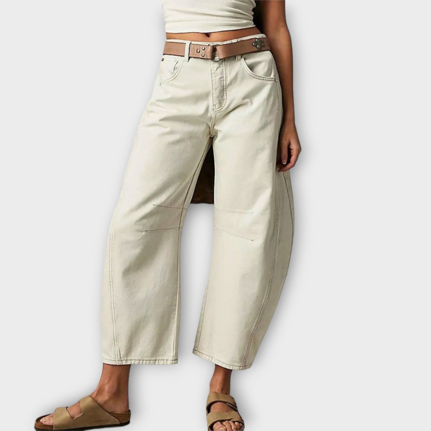 Lina Jeans Comfortabele Stijlvolle Damesspijkerbroek