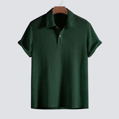 Poloshirt Mannen Klassiek Verfijnd Lindon