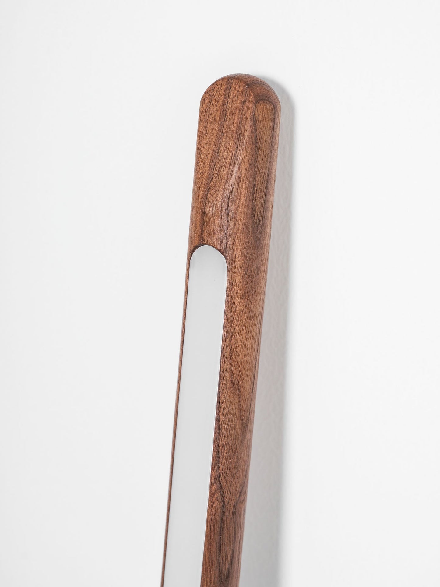Scandinavische Vloerlamp Hout & Acryl met Geïntegreerde LED Staaflamp 135cm