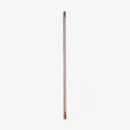 Scandinavische Vloerlamp Hout & Acryl met Geïntegreerde LED Staaflamp 135cm