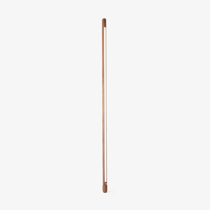 Scandinavische Vloerlamp Hout & Acryl met Geïntegreerde LED Staaflamp 135cm