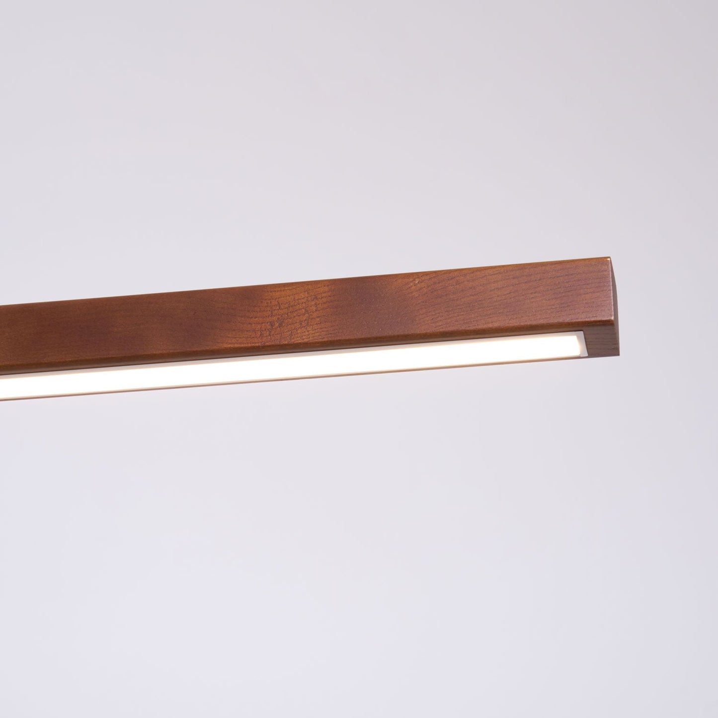 LED Hanglamp Hout Lineair Warm Licht Eettafel Kookeiland Minimalistisch Japandi Design Verstelbaar Snoer Balklamp
