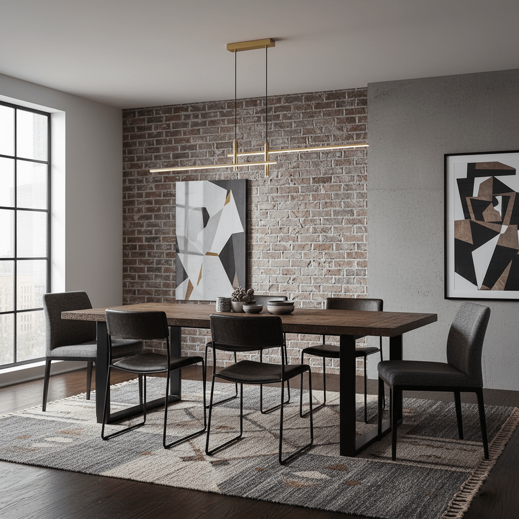 Lineaire hanglamp Links Island • 90/120/150cm • LED geïntegreerd • warm wit/neutraal/koel wit • dimbaar optie • zwart/goud • keuken-eiland boven tafel