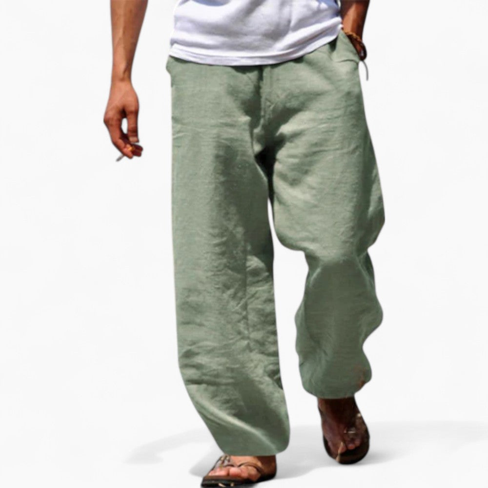 Lichte Zomerbroek voor Mannen Comfortabel