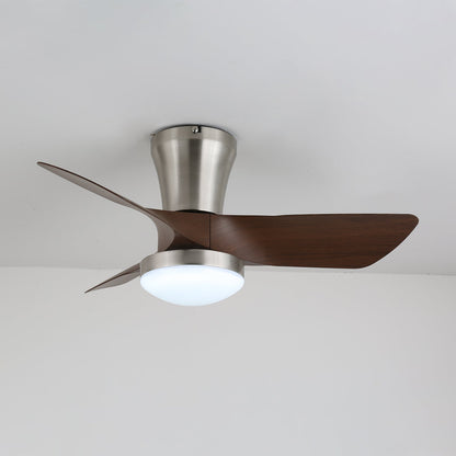 Moderne Houten Plafondventilator Trivon met Geïntegreerde Verlichting – Verstelbare Snelheid & Afstandsbediening
