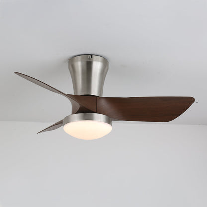 Moderne Houten Plafondventilator Trivon met Geïntegreerde Verlichting – Verstelbare Snelheid & Afstandsbediening